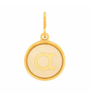 Charm Collection Initiale - Doré