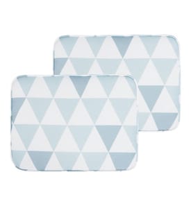 Gartenstuhlkissen 2er Set FIJI 29 x 38 cm Blau