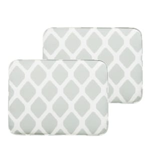 Gartenstuhlkissen 2er Set FIJI 29 x 38 cm Mintgrün