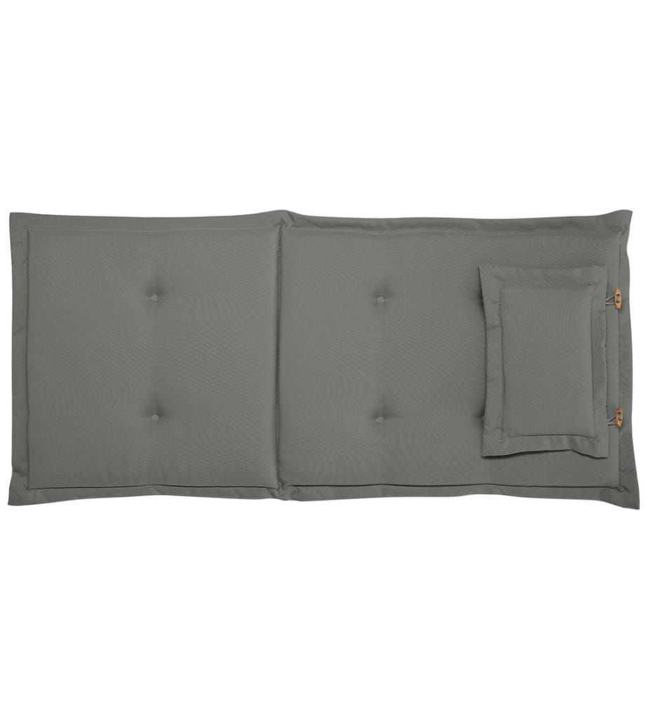 Sitzauflagen 8er Set MAUI 40 x 54 cm Grau