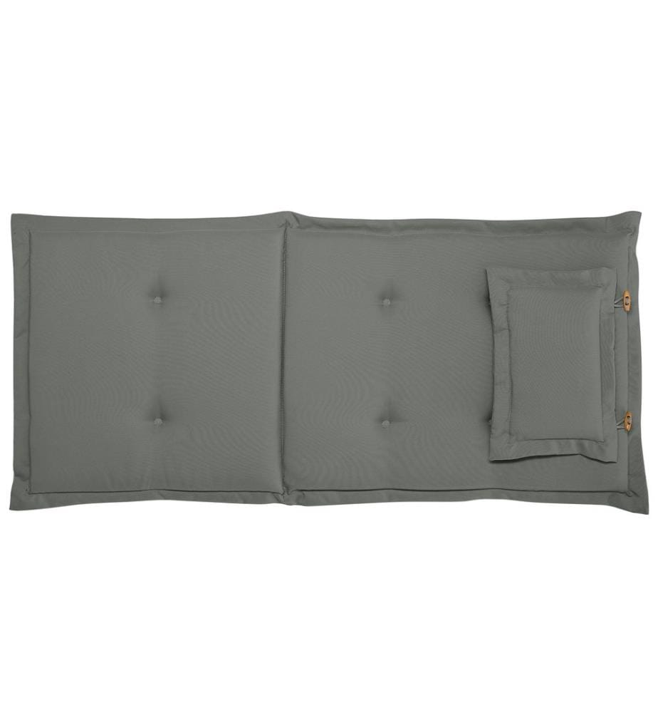 Sitzauflagen 6er Set JAVA/AMANTEA 50 x 70 cm Grau