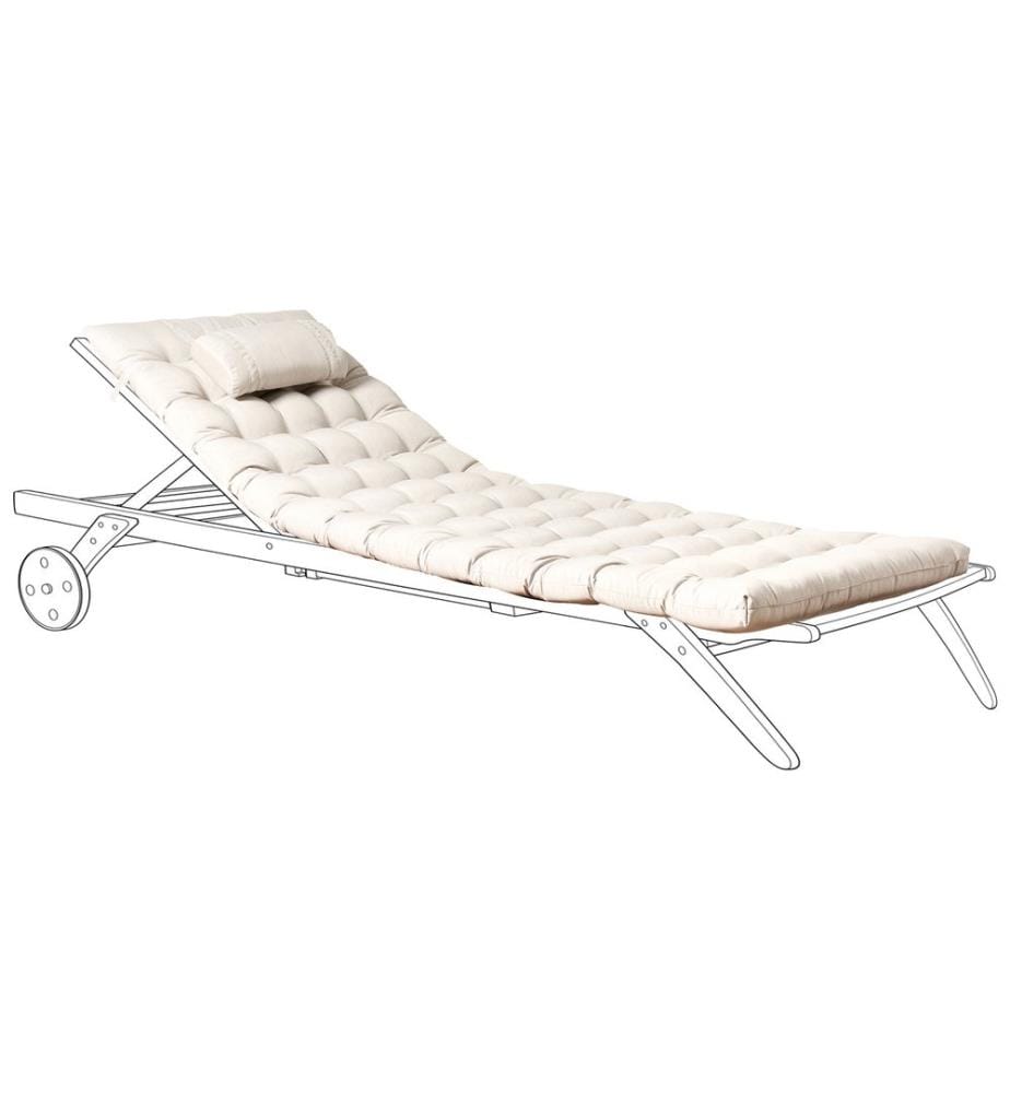 Liegenauflage CESANA PREMIUM Hellbeige