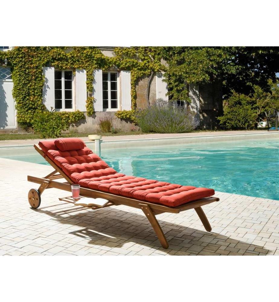 Liegenauflage CESANA PREMIUM Rot
