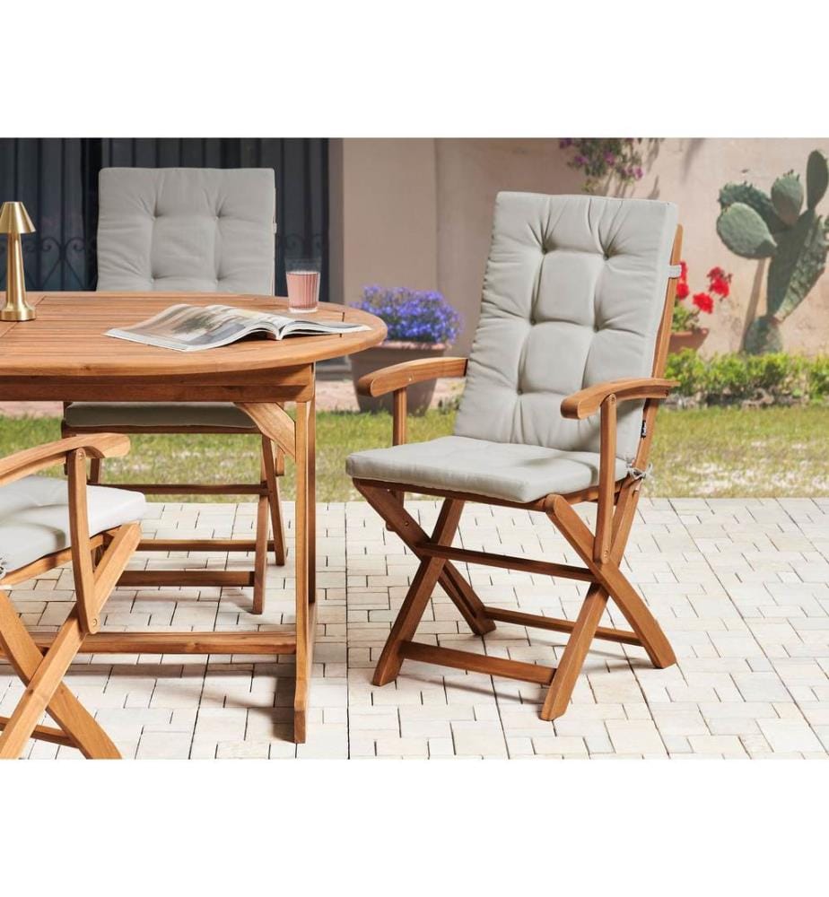 Sitzauflagen 2er Set MAUI PREMIUM Taupe