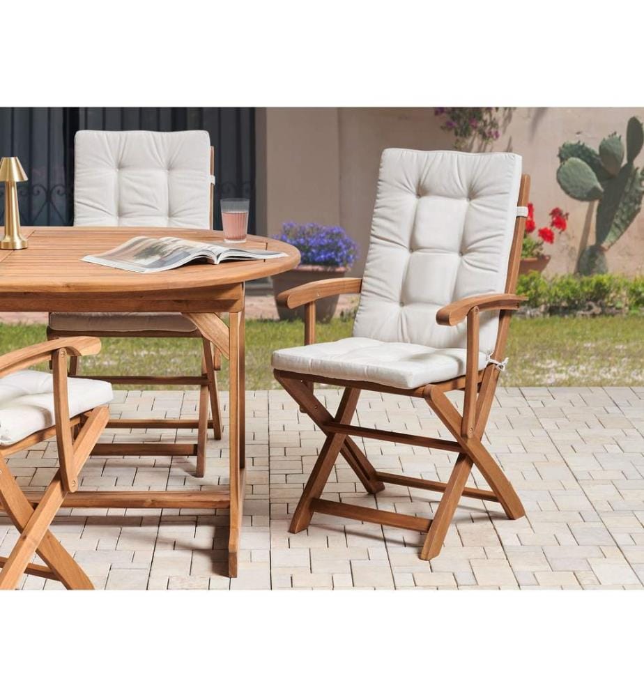 Sitzauflagen 2er Set MAUI PREMIUM Hellbeige