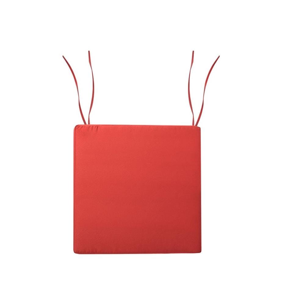 Coussin pour chaise de jardin SASSARI PREMIUM 46 x 46 cm Rouge