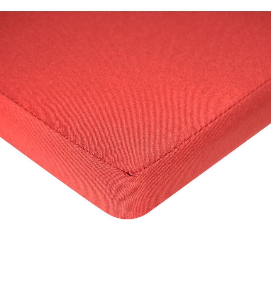 Coussin pour chaise de jardin SASSARI PREMIUM 46 x 46 cm Rouge