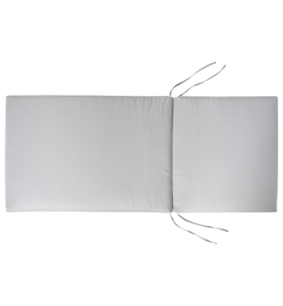 Sitzauflagen 2er Set JAVA/AMANTEA PREMIUM 50 x 70 cm Hellgrau