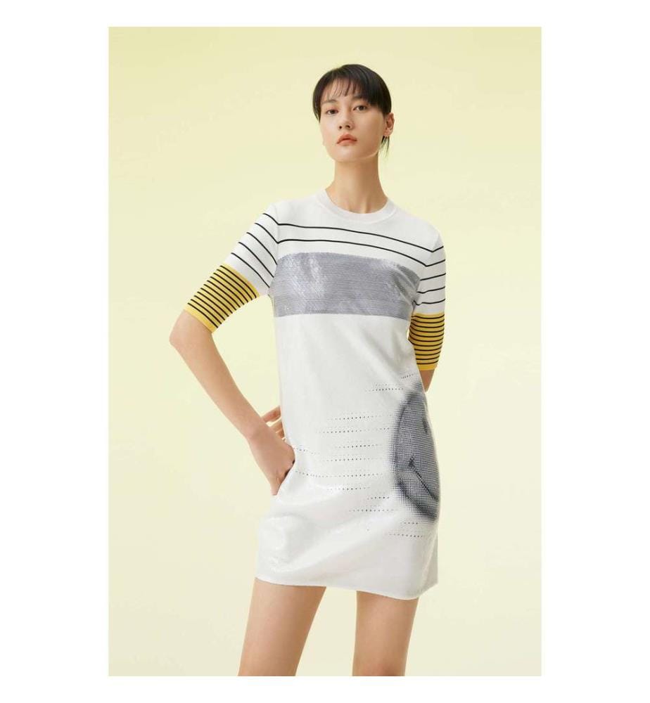 Kleid - Weiss