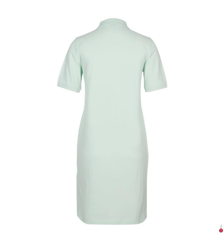 Shield Piqué-Polokleid - Faded Mint