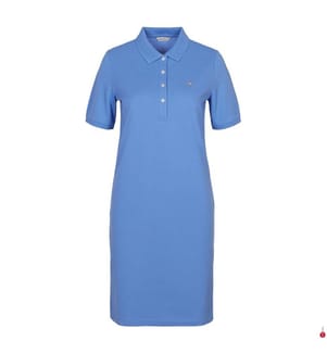 Shield Pique Polokleid - Perfektes Blau