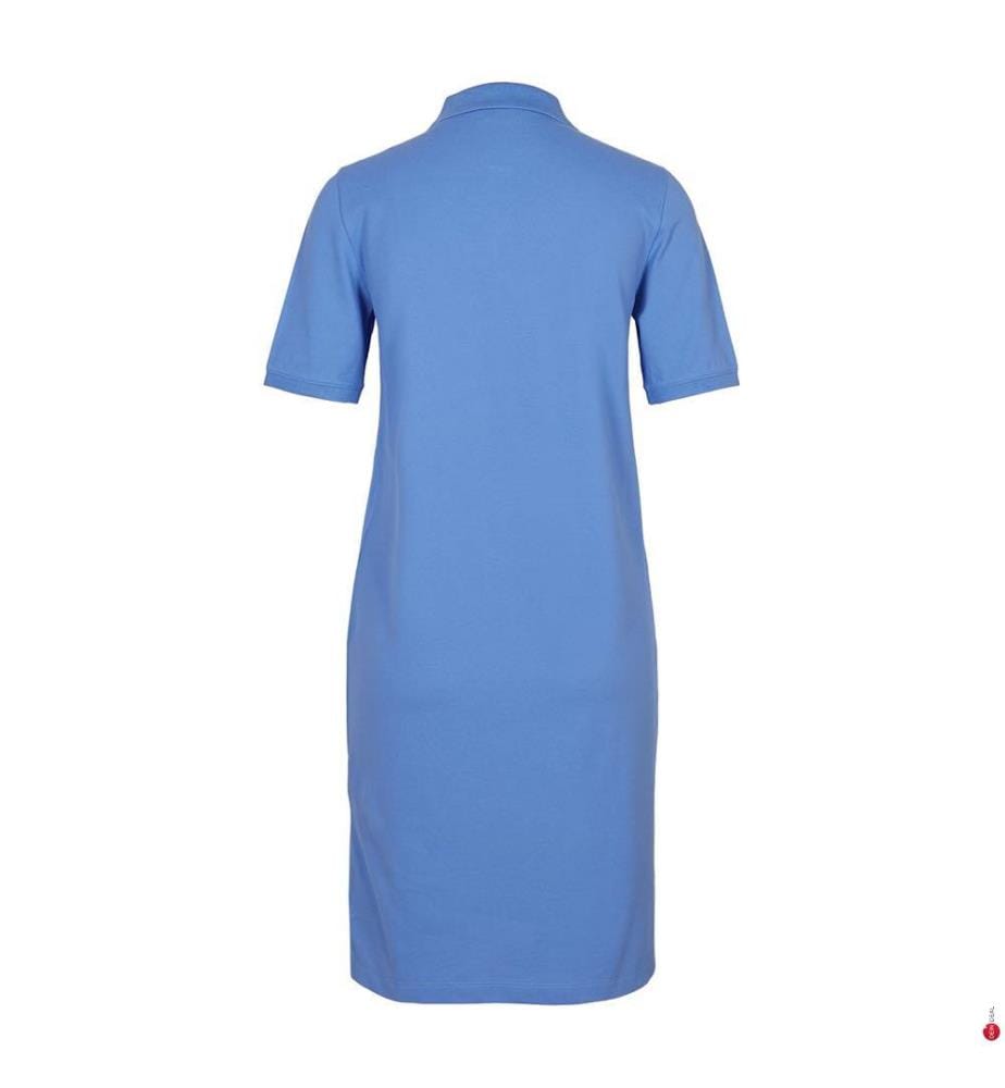 Shield Pique Polokleid - Perfektes Blau