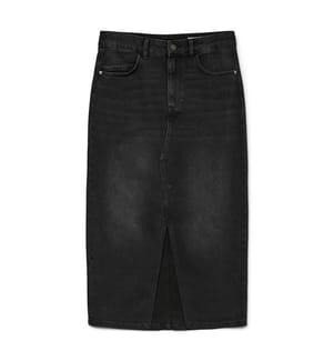 Jeansrock - Denim Dunkelgrau