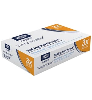 TOPPITS - Backpapier Wrapmaster 30 cm x 50 m, 3 Stück