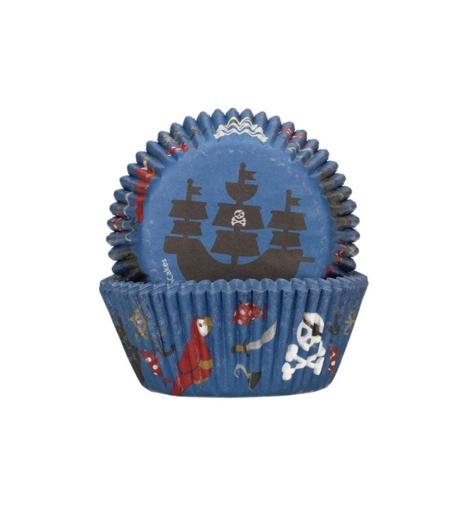 FUNCAKES - Muffin Backform Pirat 48 Stück