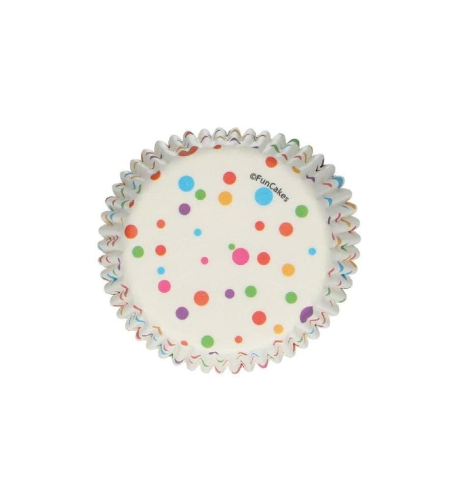 FUNCAKES - Muffin Backform Konfetti 48 Stück
