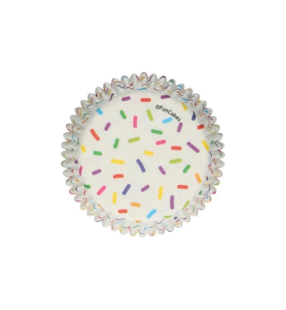 FUNCAKES - Muffin Backform Sprinkles 48 Stück