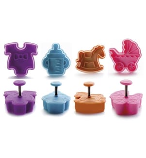 IBILI - Kits d'emporte-pièces Baby 4 pièces, Bébé