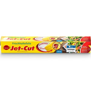 JET-CUT - Frischhaltefolie 44 m x 30 cm 1 Stück, Transparent