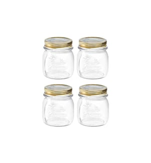 Bormioli Rocco Bocaux à conserves Quattro Stagioni  0,25 litre, 4 pièces