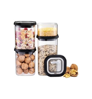 GEFU boîte de conservation Pantry 4 pièces, 400 ml/ 2x 900 ml/ 1400 ml