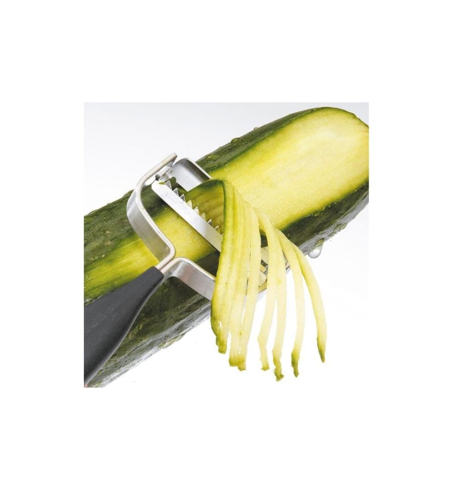 GEFU Julienne cutter Striscia 14.9 cm, Nero/Argento