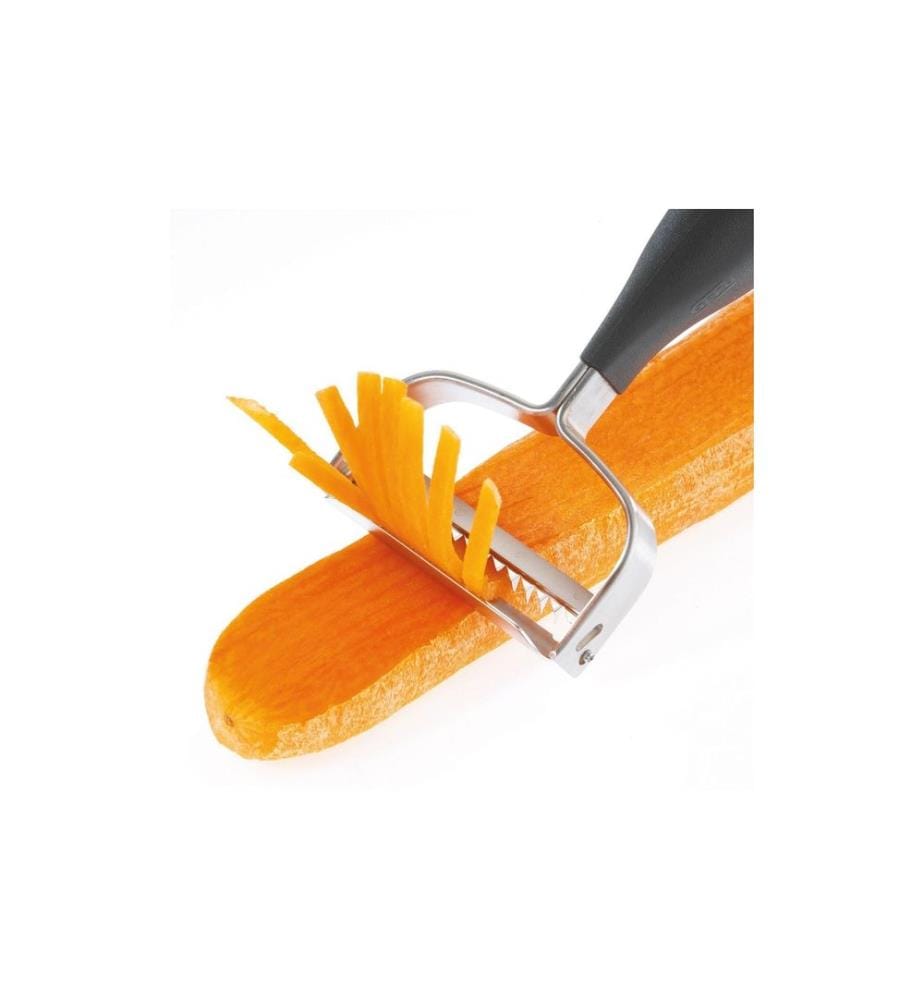 GEFU Julienne cutter Striscia 14.9 cm, Nero/Argento