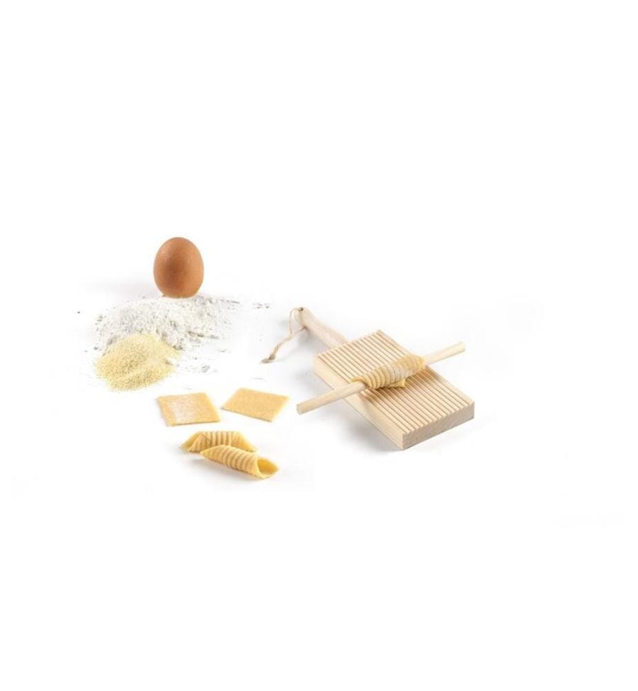 Ibili Planche à gnocchis/garganelli avec bâton 6.5 cm x 20 cm