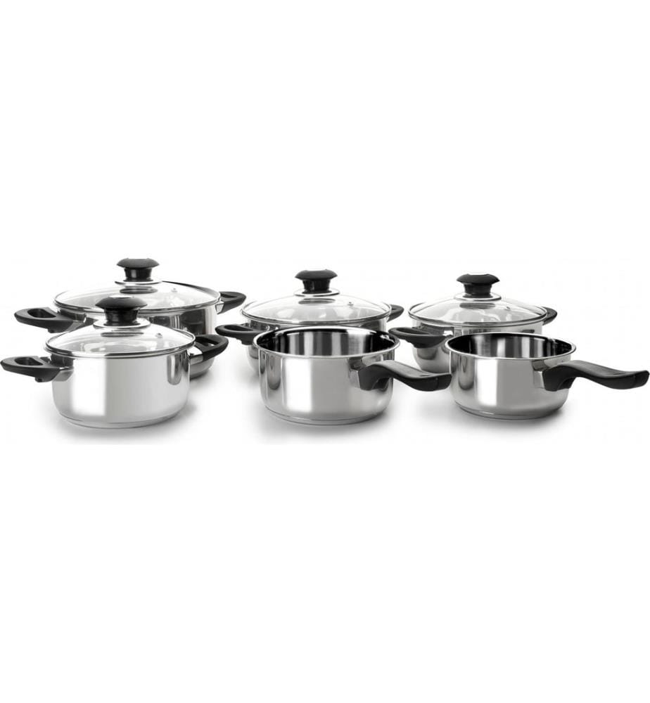 Ibili Set de casseroles Optima (6 poêles) 14 cm/16 cm/18 cm/20 cm/22 cm