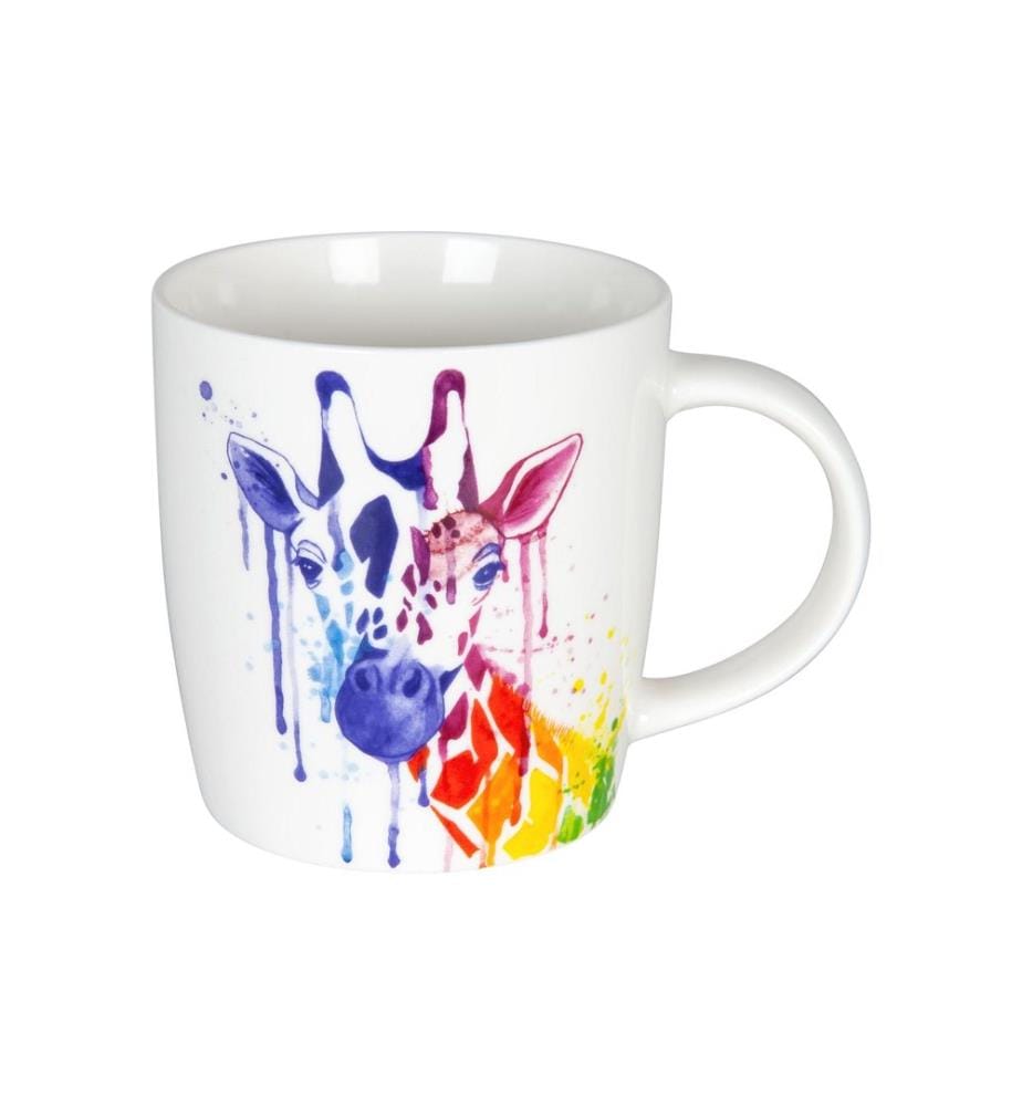 Könitz Universaltasse Giraffe watercoloured Animals 350 ml, 1 Stück