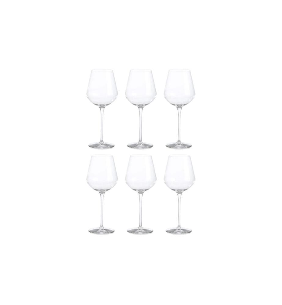 Bormioli Rocco Universal Weinglas Inalto 380 ml, 6 Stück, Transparent