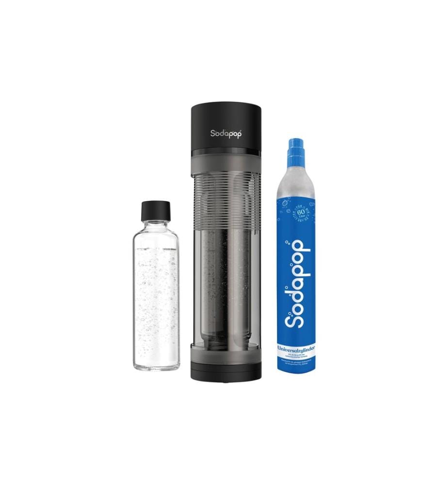 Sodapop Machine à eau gazeuse Logan Noir mat