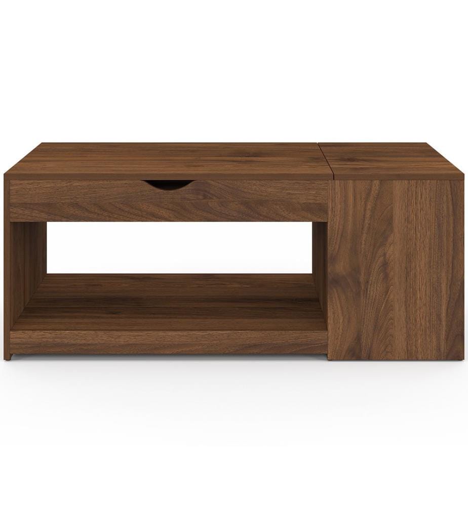 Table basse relevable Elina - Noyer