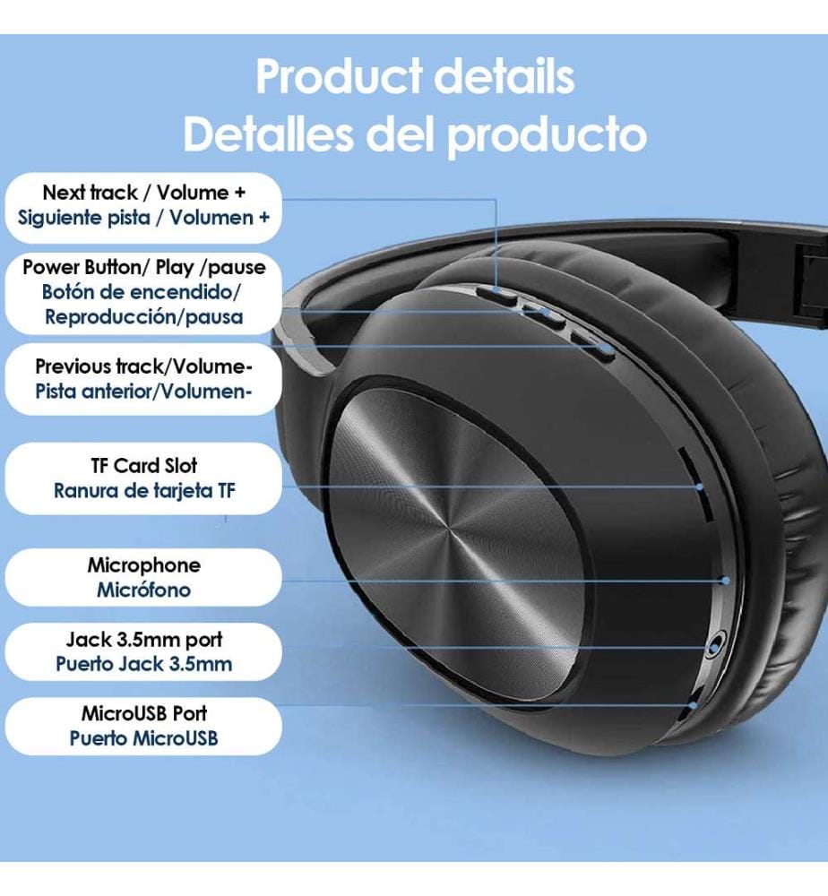 Casque VJ320 HiFi Bluetooth 5.0 - Blanc