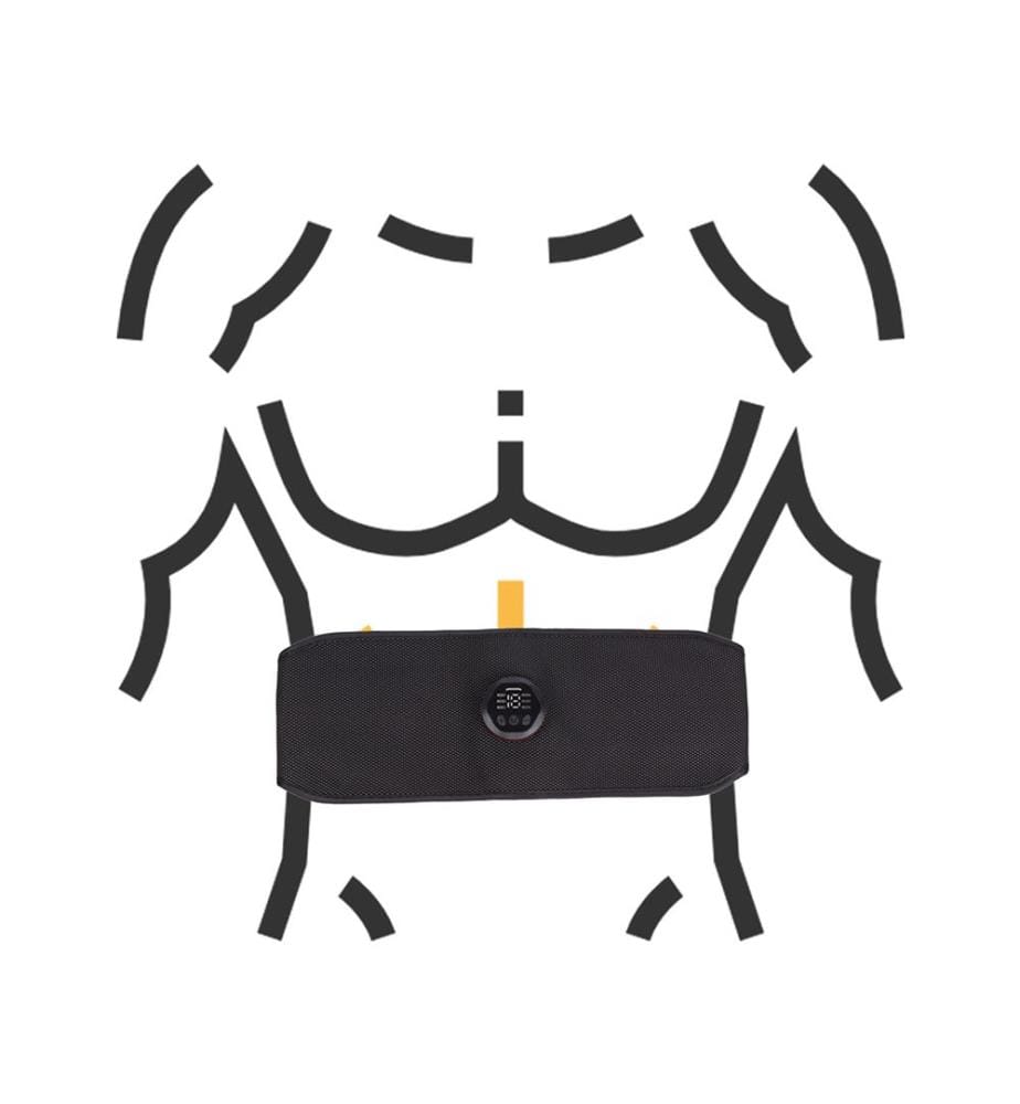 Intelligenter elektrischer Stimulator 37 x 2 x 14 cm - Schwarz