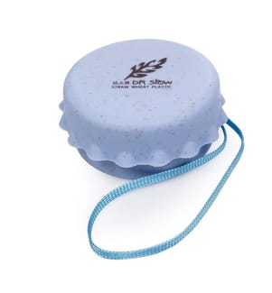 Faltbarer Becher aus Naturfasern 130ml - Blau