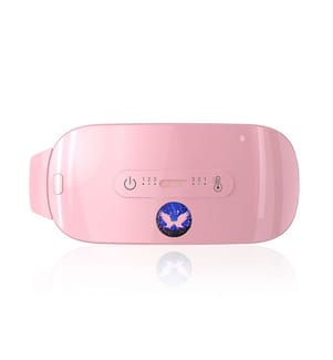 Thermogürtel mit Vibrationsmassagegerät - Rosa