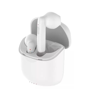 Écouteurs Bluetooth 5.3 TWS Tune J220 avec boutons de commande. 5,5 x 2,5 x 5,5 cm - Blanc