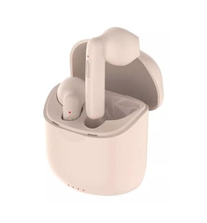 Écouteurs Bluetooth 5.3 TWS Tune J220 avec boutons de commande. 5,5 x 2,5 x 5,8 cm - Rose clair