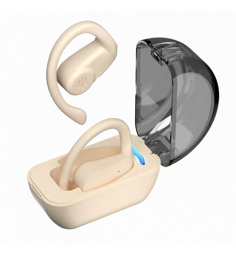 Casque supra-aural TWS S8 Bluetooth 5.3 - Rose