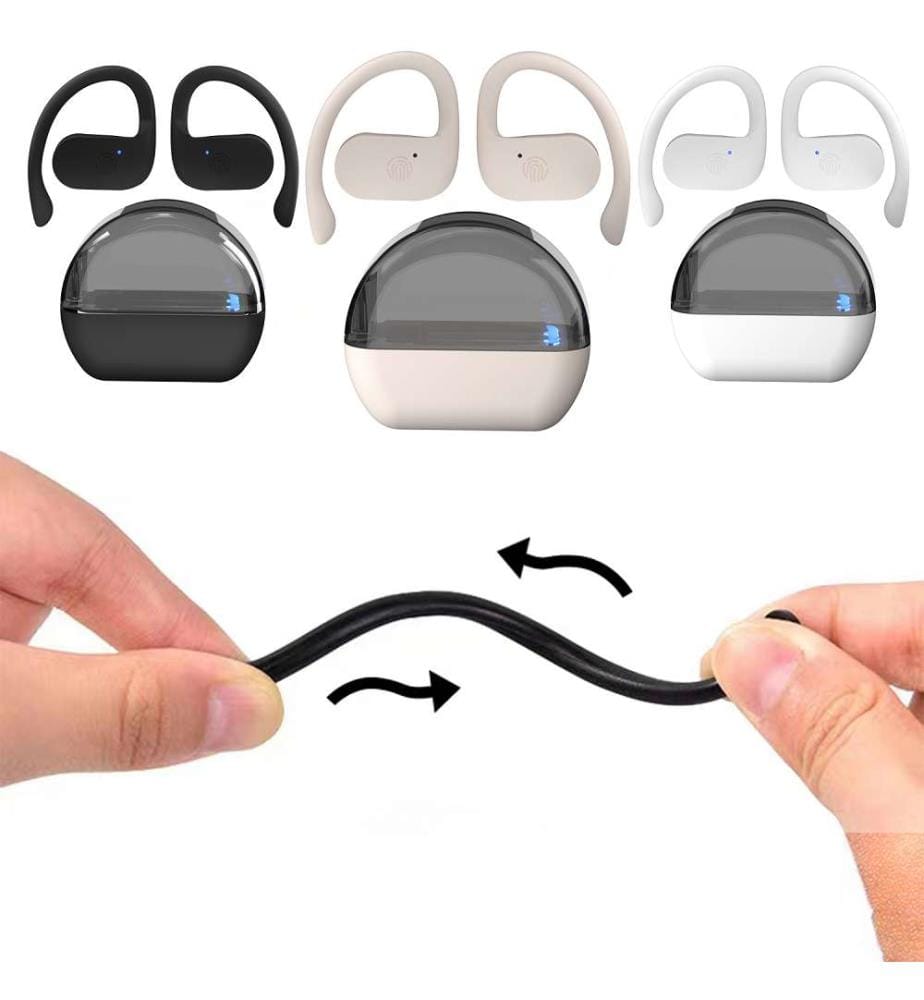 Casque supra-aural TWS S8 Bluetooth 5.3 - Rose