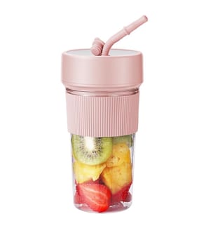 Multifunktionaler Handmixer K1 mit einem Fassungsvermögen von 350 ml – Rosa