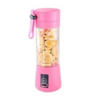 Tragbarer elektrischer Mixer, 380 ml – Rosa