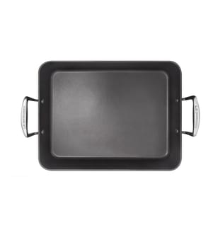 Le Creuset Auflaufform ALU-BRATREINE Eckig, Schwarz
