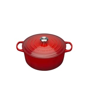 Le Creuset Bräter Signature 26 cm, Kirschrot