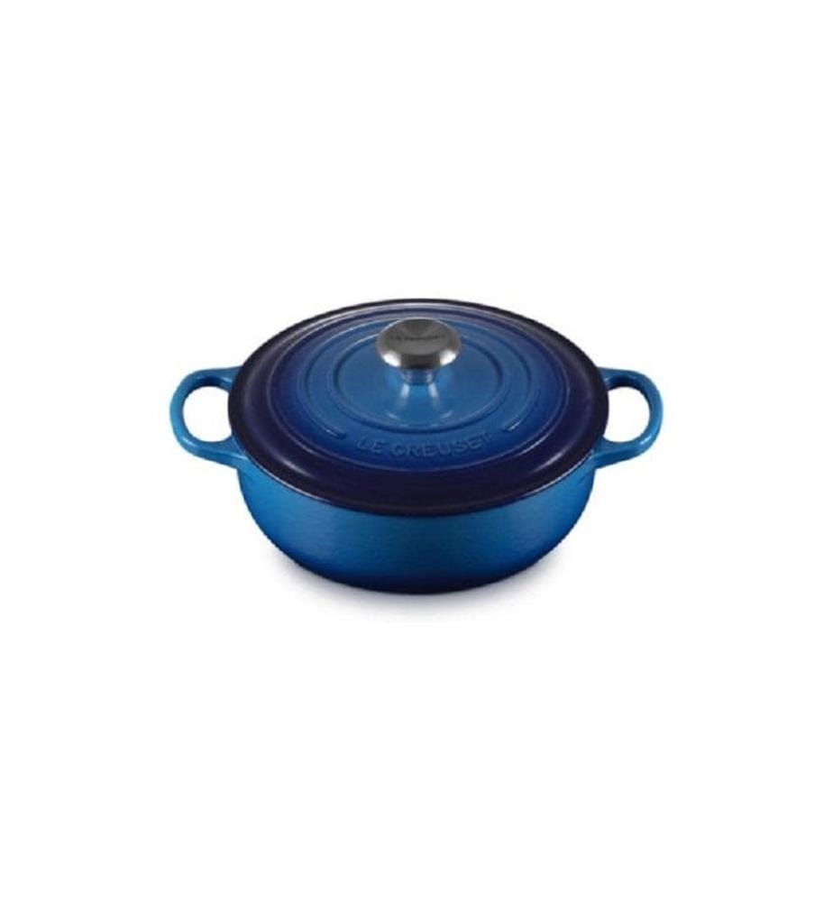 Le Creuset Cocotte Signature Azure, 24 cm