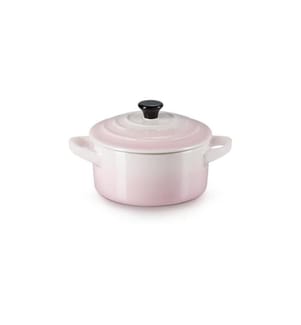 Le Creuset Auflaufform Mini Cocotte Rund, Shell Pink