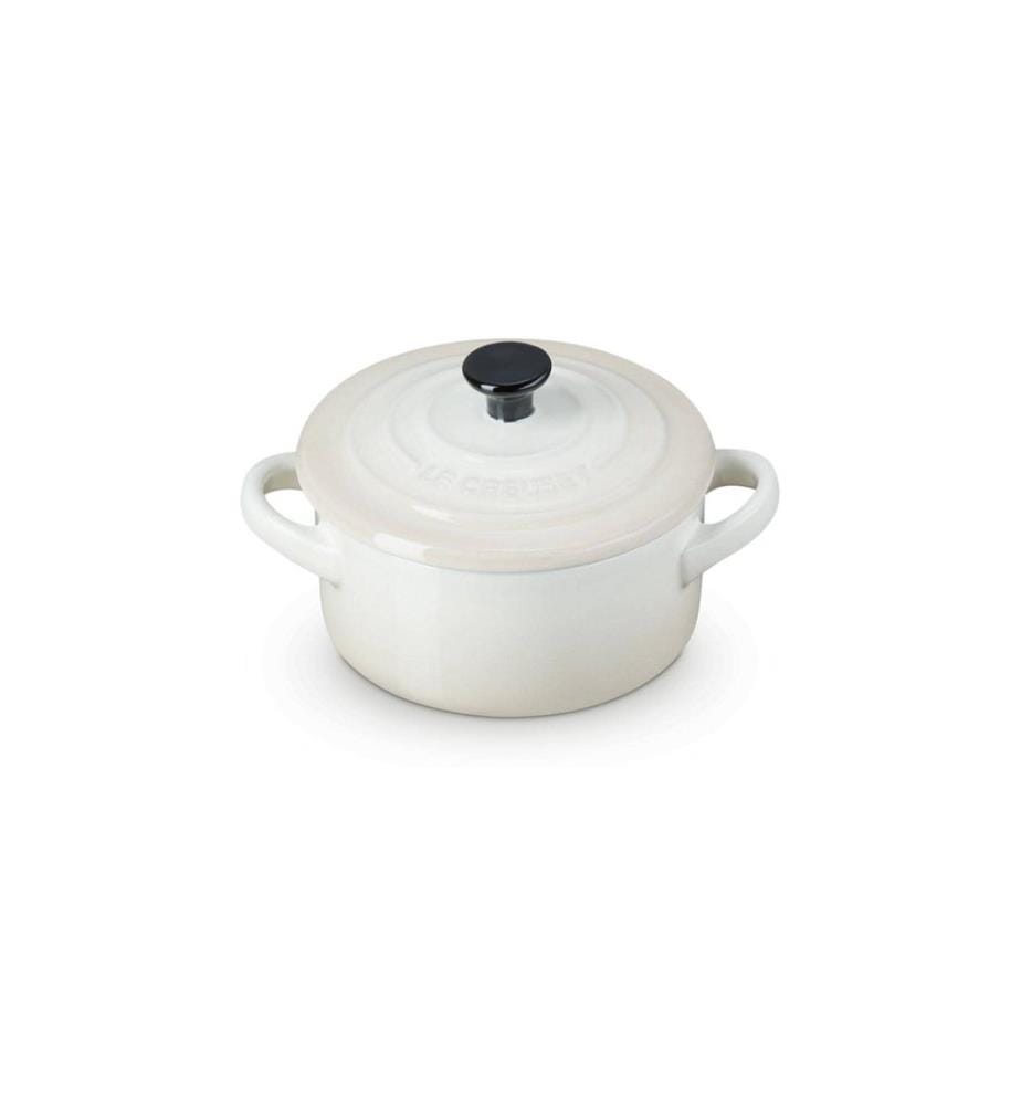 Le Creuset Auflaufform Mini Cocotte Rund, Meringue