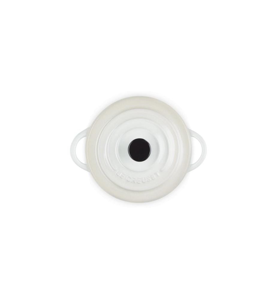 Le Creuset Auflaufform Mini Cocotte Rund, Meringue