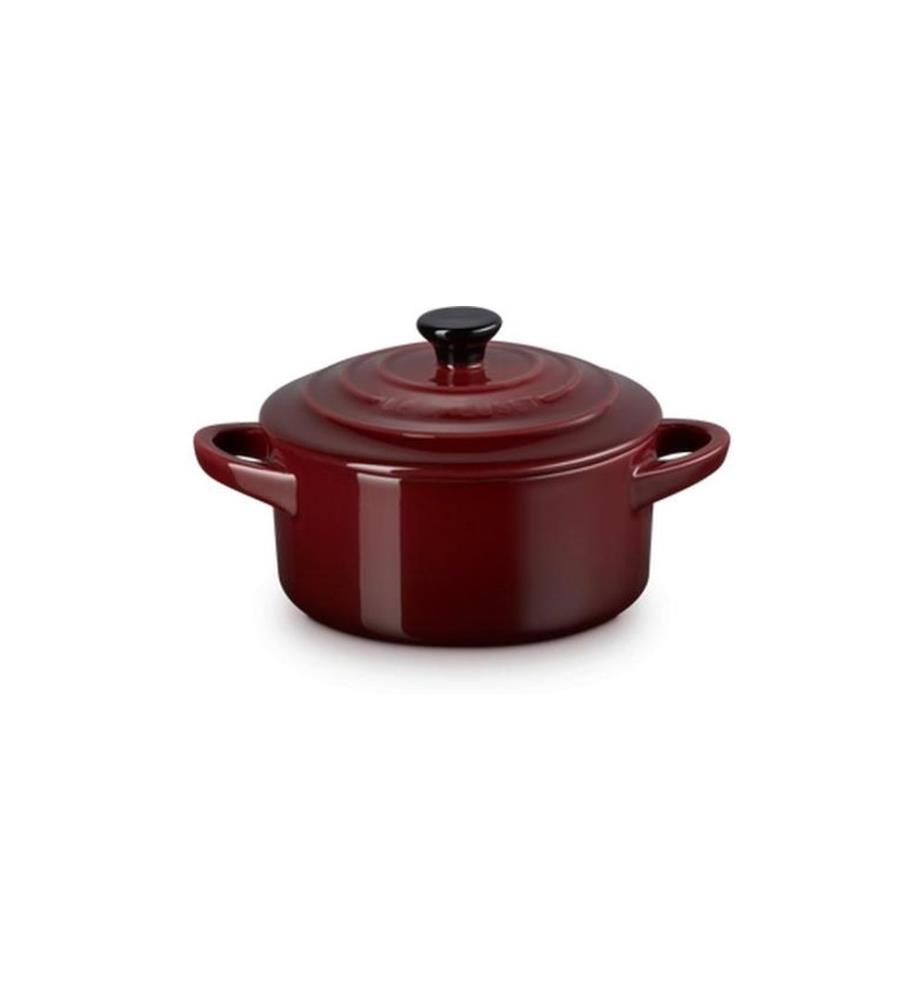 Le Creuset Auflaufform Mini Cocette Rund, Garnet